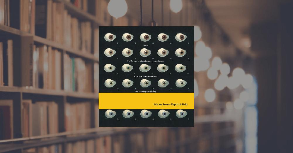 prestel publishing Walker Evans Depth of Field