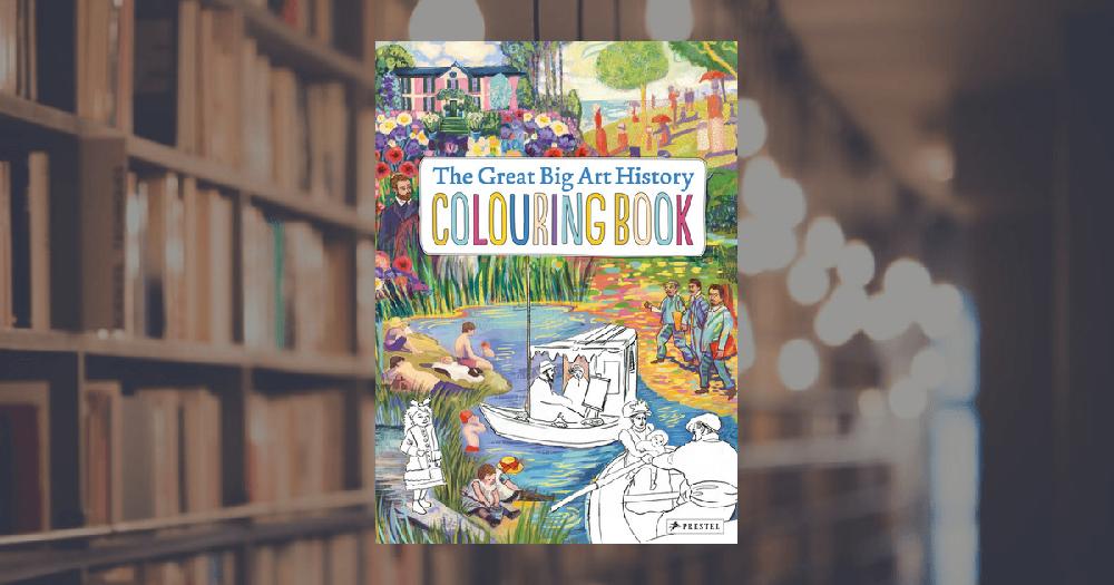 prestel publishing The Great Big Art History Colouring Book