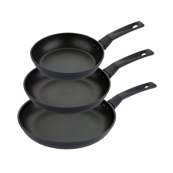prestige 9 X Tougher: Non-Stick Frying Pan - Triple Pack