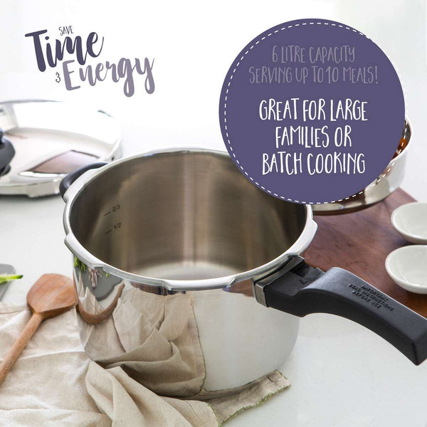 Prestige Batch Cooking Kits: Induction Pressure Cooker & Meal Prep Containers