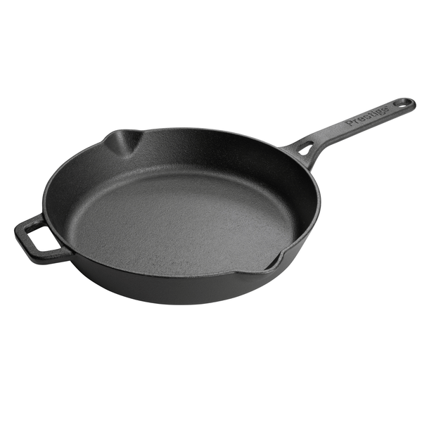 prestige Cast Iron: Frying Pan With Dual Handle - 26cm
