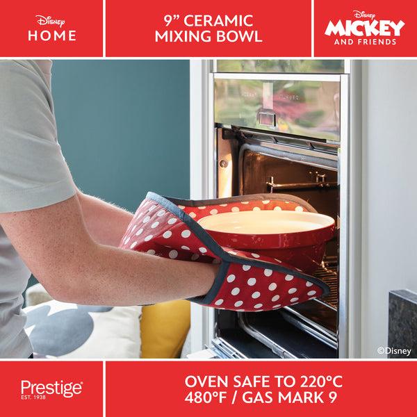 Prestige Disney Bake With Mickey: Ceramic Baking Mixing Bowl - 23cm X 12cm