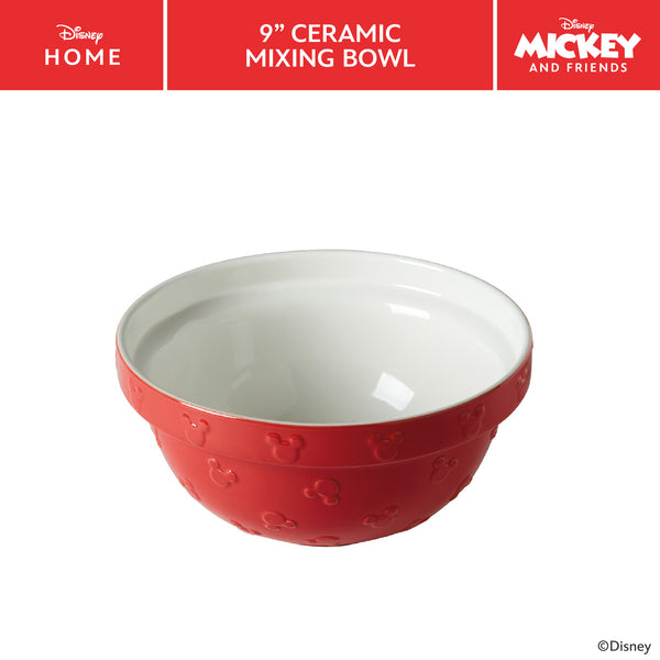 prestige Disney Bake with Mickey: Ceramic Baking Mixing Bowl - 23cm x 12cm