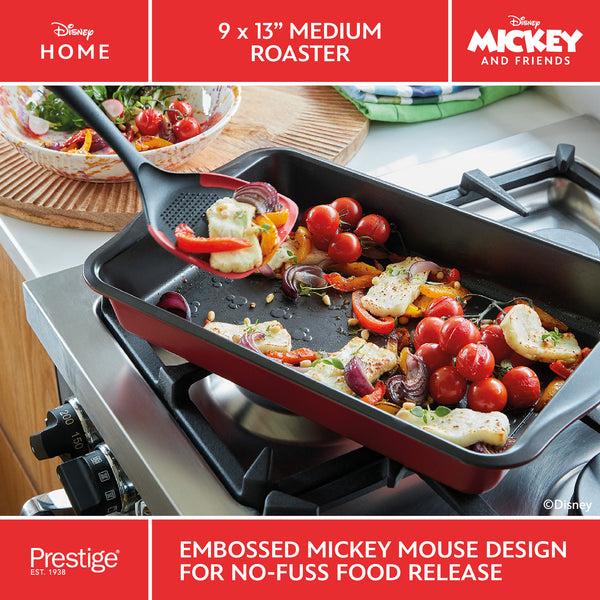 Prestige Disney Bake With Mickey: Large Non-Stick Roaster - 33cm X 23cm