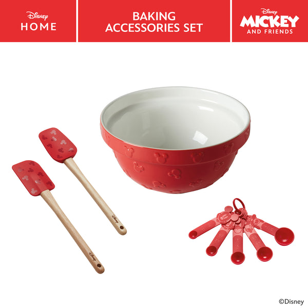prestige Disney Bake with Mickey: Mixing Bowl & Kitchen Utensils Set