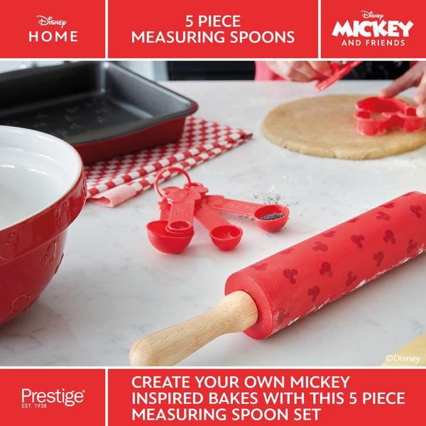 Prestige Disney Bake With Mickey: Nesting Measuring Spoon Set - 5 Piece