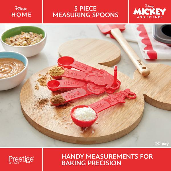 Prestige Disney Bake With Mickey: Nesting Measuring Spoon Set - 5 Piece