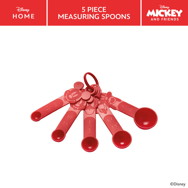 prestige Disney Bake with Mickey: Nesting Measuring Spoon Set - 5 Piece