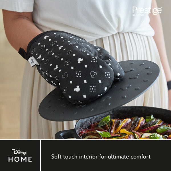 Prestige Disney Monochrome Mickey Mouse: Single Oven Glove