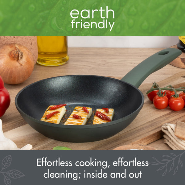 Prestige Earth Friendly: Non-Stick Induction Frying Pan - Twin Pack