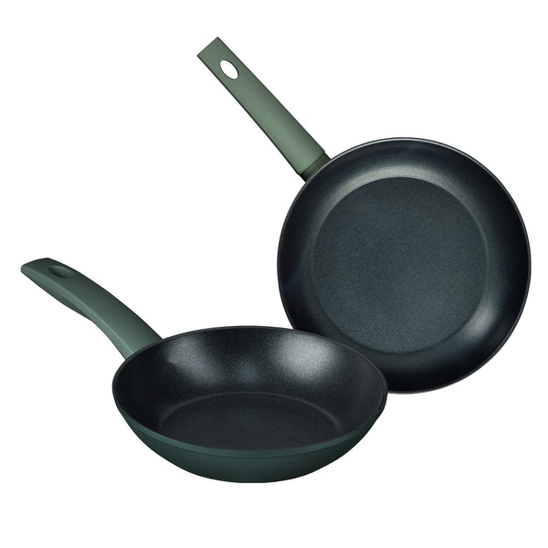 prestige Earth Friendly: Non-Stick Induction Frying Pan - Twin Pack