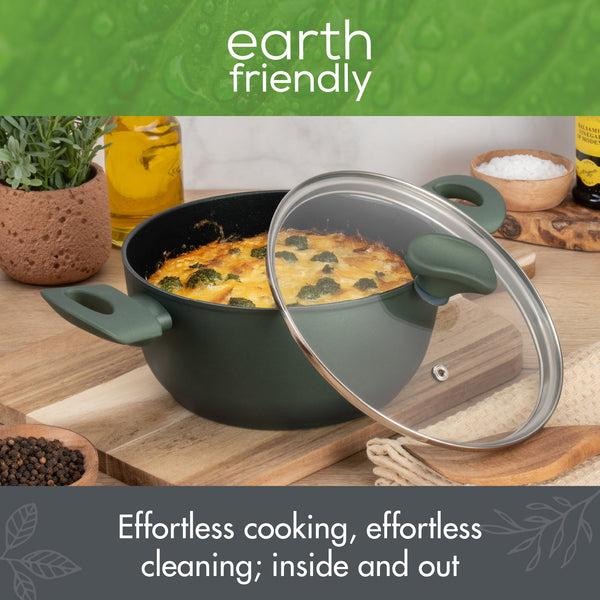 Prestige Earth Friendly: Non-Stick Induction Stockpot & Lid - 4.4L/24cm