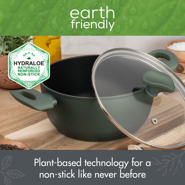 Prestige Earth Friendly: Non-Stick Induction Stockpot & Lid - 4.4L/24cm