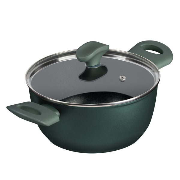 prestige Earth Friendly: Non-Stick Induction Stockpot & Lid - 4.4L/24cm