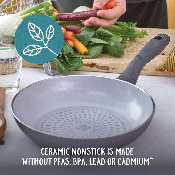 Prestige Earth Pan: Ceramic Non-Stick Frying Pan - Triple Pack