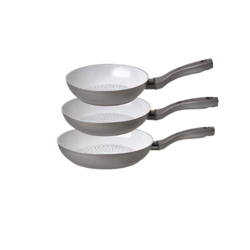 prestige Earth Pan: Ceramic Non-Stick Frying Pan - Triple Pack
