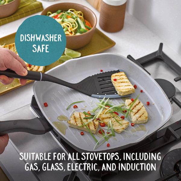 Prestige Earth Pan: Ceramic Non-Stick Grill Pan - 28cm