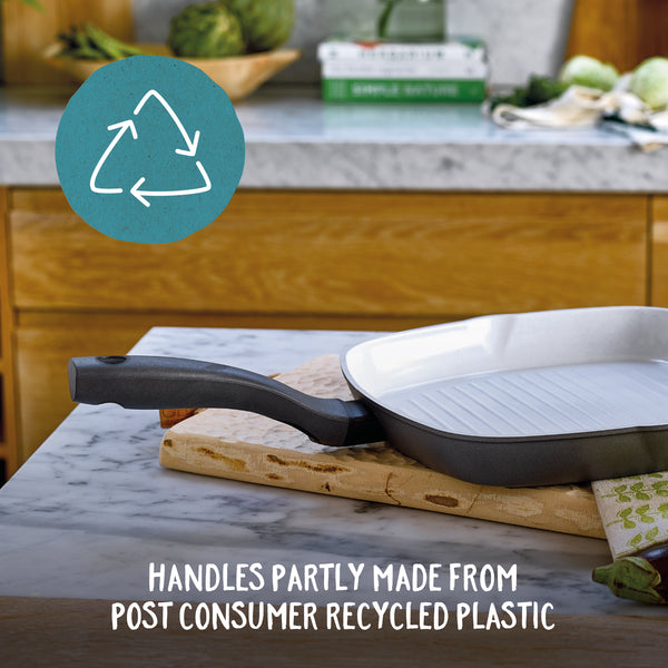 Prestige Earth Pan: Ceramic Non-Stick Grill Pan - 28cm