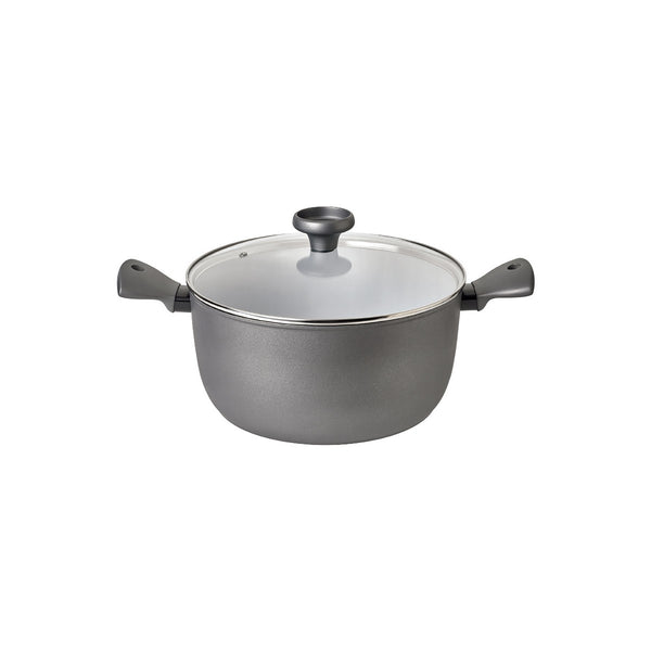prestige Earth Pan: Ceramic Non-Stick Stockpot With Lid - 7.7L/28cm