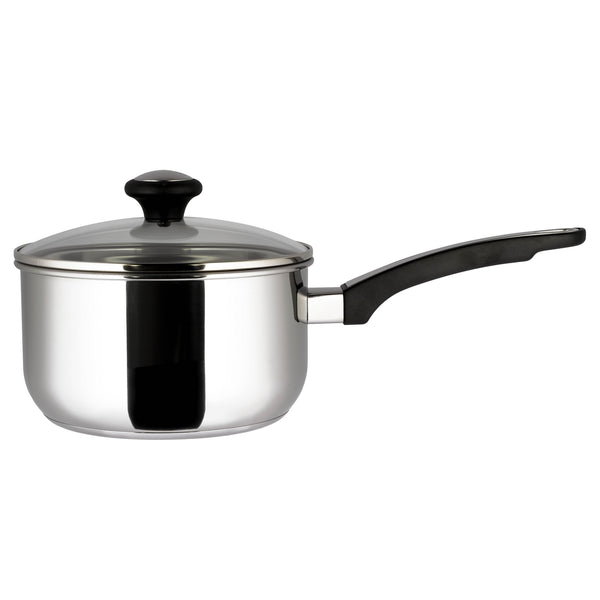 Prestige Everyday: Saucepan & Frying Pan Stainless Steel Pan Set - 5 Pieces