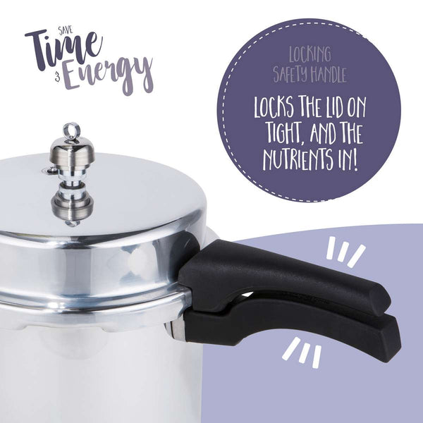 Prestige Iconic High Dome Aluminium Pressure Cooker - 6 Litre