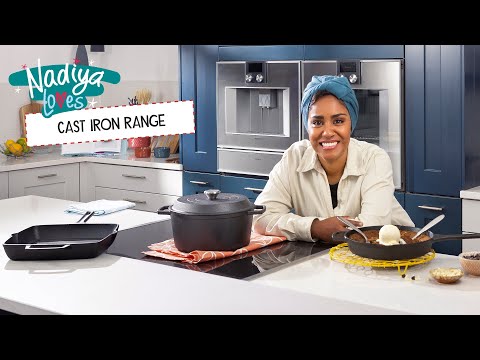 Prestige Nadiya Hussain: Cast Iron Casserole Dish & Lid - 4.5L