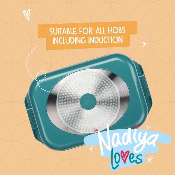 Prestige Nadiya Hussain: Non-Stick Cast Aluminium Roaster