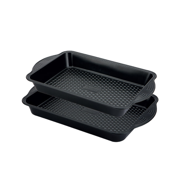 prestige Aerolift Roasting Tray Twin Pack