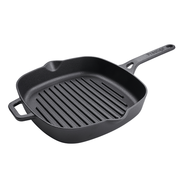 prestige Cast Iron: Grill Pan - 25cm