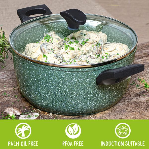 Prestige Eco Non-Stick Stockpot & Lid - 4.5L/24cm