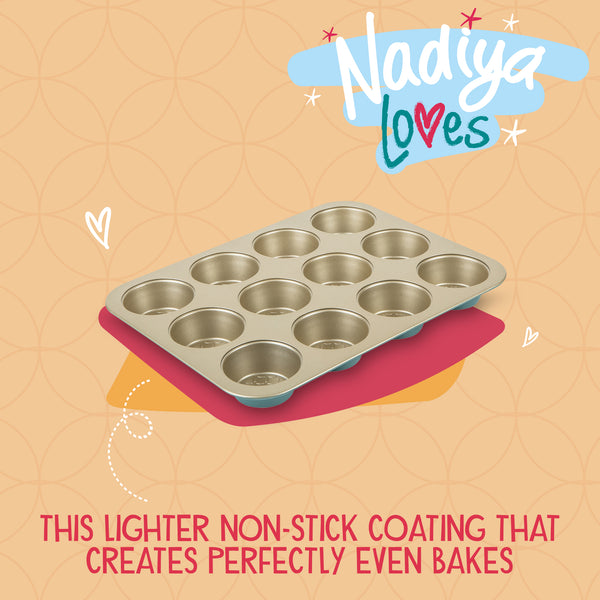 Prestige Nadiya Hussain: 12 Cup Muffin Tin