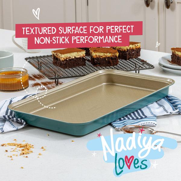 Prestige Nadiya Hussain: 13" X 7" Brownie Tin