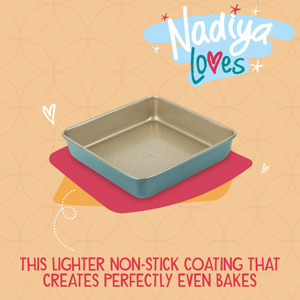 Prestige Nadiya Hussain: 9" Square Cake Tin
