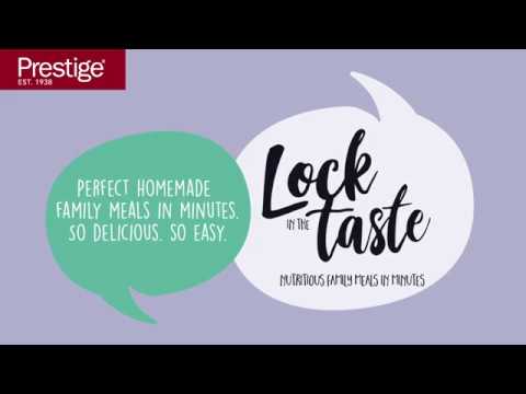 Prestige Twist ‘n’ Lock Induction Pressure Cooker In Stainless Steel - 6 Litre