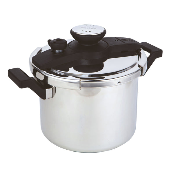prestige Twist ‘n’ Lock Induction Pressure Cooker in Stainless Steel - 6 Litre