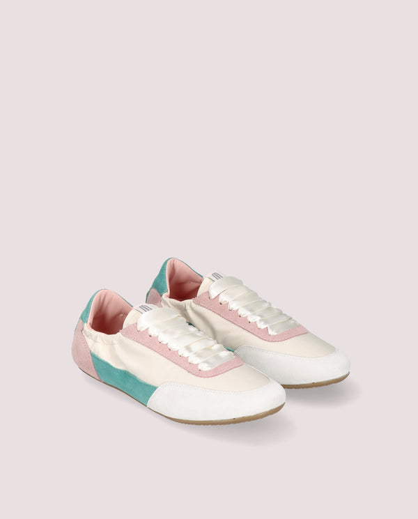 pretty ballerinas Blue Multicolored Woven Sports Shoes