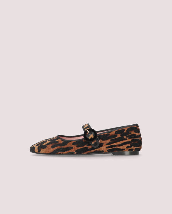Pretty Ballerinas Camille Animal Print Ballerinas Fabrics