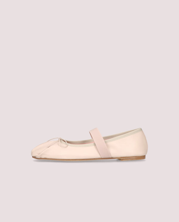Pretty Ballerinas Camille Rosas Leather Ballet Flats