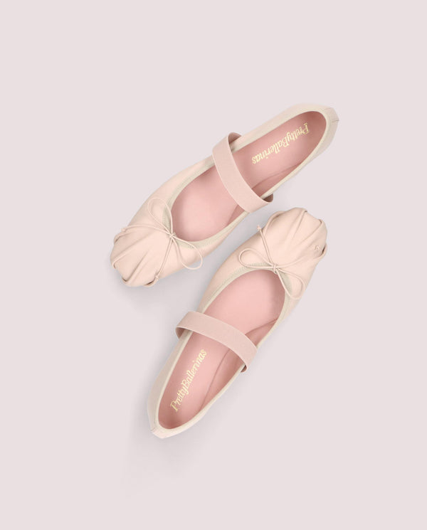 Pretty Ballerinas Camille Rosas Leather Ballet Flats