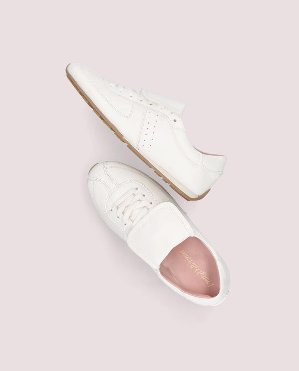 Pretty Ballerinas Eliana White Leather Sports Shoes