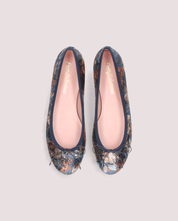 Pretty Ballerinas Nicole Multicolor Knitted Ballet Flats