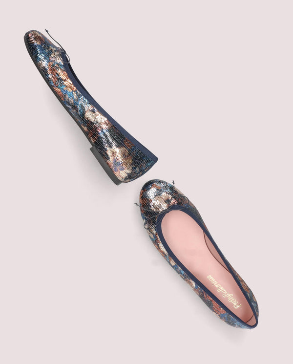 Pretty Ballerinas Nicole Multicolor Knitted Ballet Flats