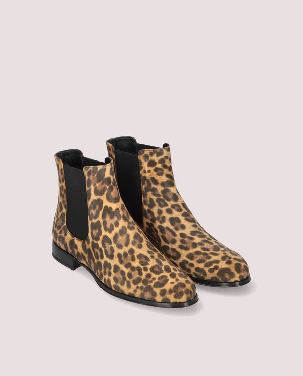 pretty ballerinas Pat Animal Print Suede Ankle Boots