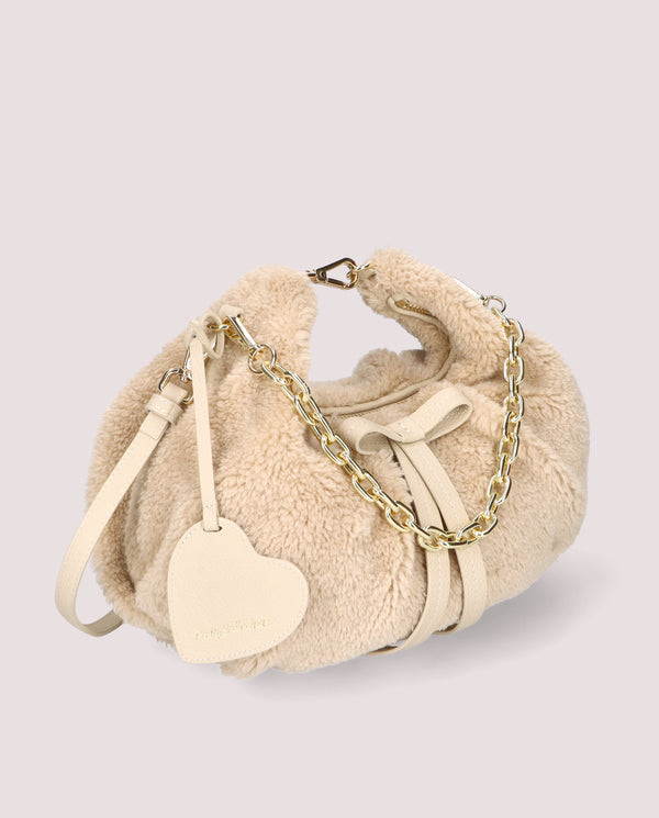 Pretty Ballerinas Beige Woven Bags