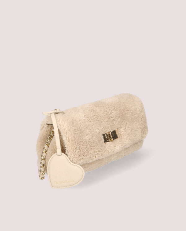 Pretty Ballerinas Beige Woven Bags