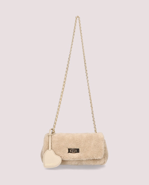 Pretty Ballerinas Beige Woven Bags