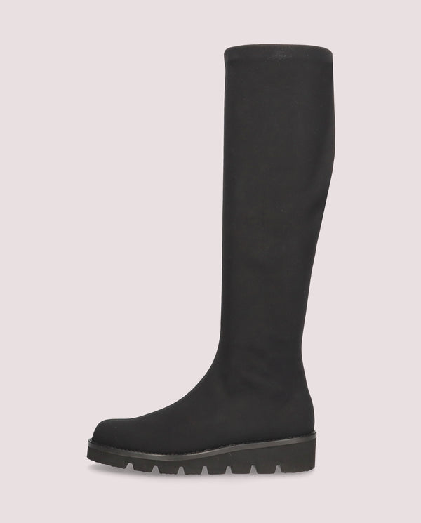 Pretty Ballerinas Bette Black Woven Boots