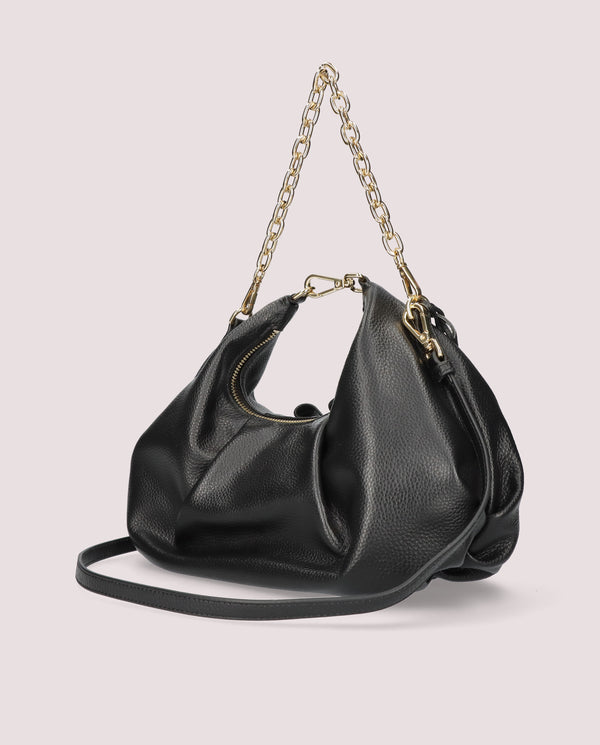 Pretty Ballerinas Black Leather Bags