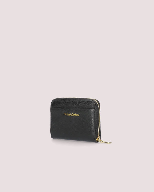 Pretty Ballerinas Black Leather Bags Wallets