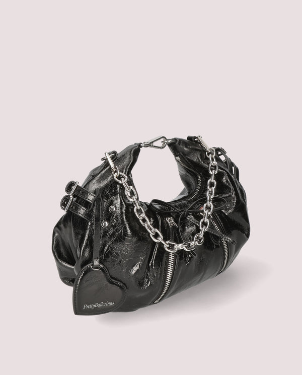 Pretty Ballerinas Black Patent Leather Bags